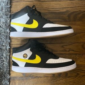 Nike Court Vision Smile Sneakers, brand new only worn once